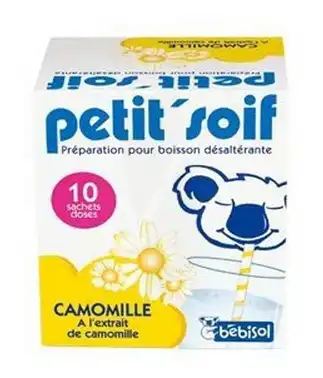 Bébisol Petit'soif Camomille X10 à Aubervilliers