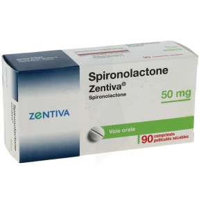Spironolactone Zentiva 50 Mg, Comprimé Sécable