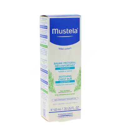Mustela Baume Pectoral Reconfortant Dès La Naissance 40 Ml à Mérignac