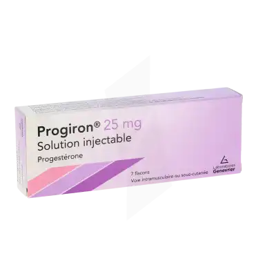 Progiron 25 Mg, Soluton Injectable à BRUGES