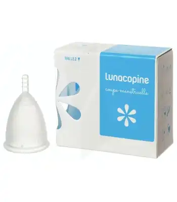 LUNACOPINE Coupelle menstruelle transparente T2 B/1