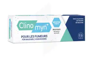 Clinomyn Dentifrice Anti-taches Au Fluor Menthe Forte Pour Fumeurs T/75ml à Mourioux-Vieilleville