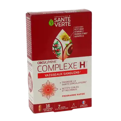 Santé Verte Circulymphe Complexe H Comprimés Boîte De 16 à Hayange