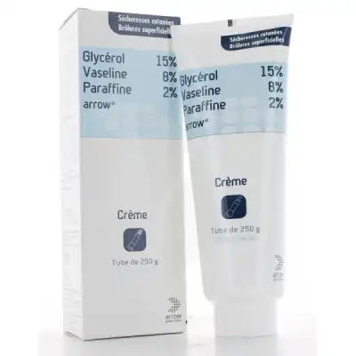 Glycerol/vaseline/paraffine Arrow 15 %/8 %/2 %, Crème à Beauvais
