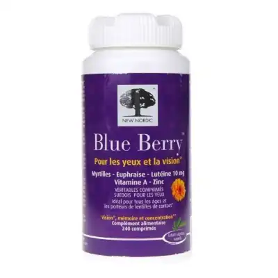 Blue Berry Comprimés Visée Oculaire B/240 à STRASBOURG