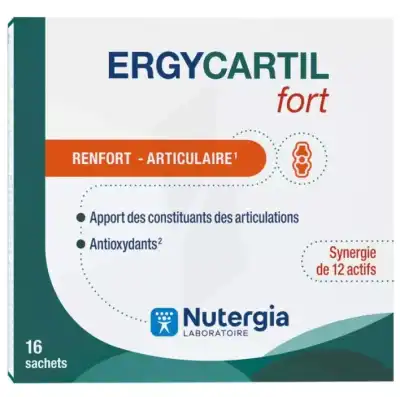 Ergycartil Fort Poudre 16 Sachets à VILLENEUVE-LOUBET