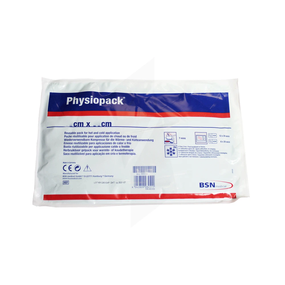 Physiopack BSN Médical|Poche de Gel pour Application de Froid ou de  Chaud|400g