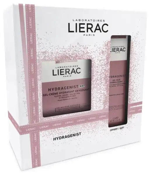 Liérac Hydragenist Coffret Gel Crème Noël 2021 Yeux