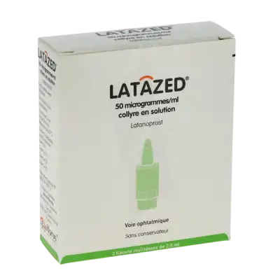 Latazed 50 Microgrammes/ml, Collyre En Solution à Angers