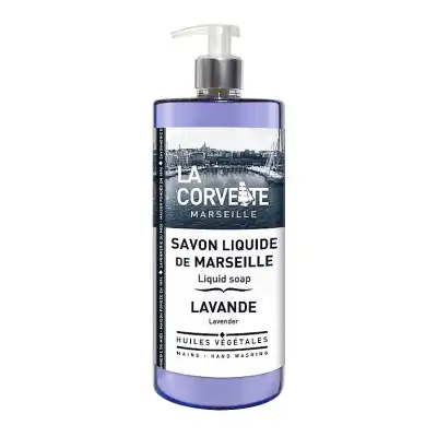 La Corvette Savon Liquide De Marseille Lavande Fl Pompe/1l à ANGLET