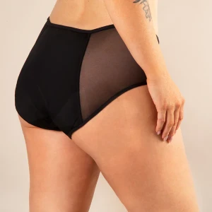 Culotte Menstruelle Gainante Clara (taille Haute) Noir 3xl (46-48)