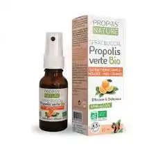 Propos'Nature Spray Buccal Propolis, Extrait de Pépins de Pamplemousse miel Orange 20ml