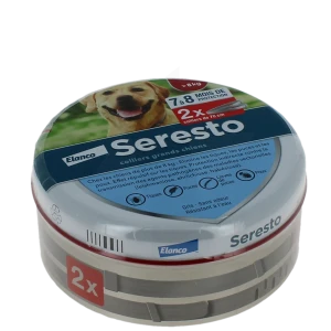 Seresto Collier Grands Chiens, Collier Médicamenteux