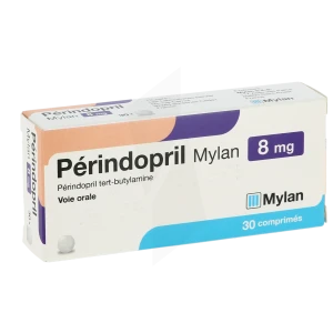 Perindopril Mylan 8 Mg, Comprimé