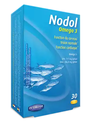 Orthonat Nutrition - Nodol Omega 3 - 30 Capsules à Beaujeu-Saint-Vallier-Pierrejux-et-Quitteur