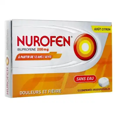 Nurofen 200 Mg, Comprimé Orodispersible à Bordeaux