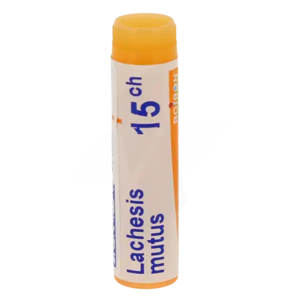 Boiron Lachesis Mutus 15ch Globules Dose De 1g