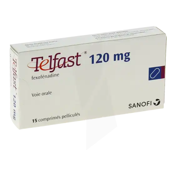 Allervi 120 Mg, Comprimé Pelliculé