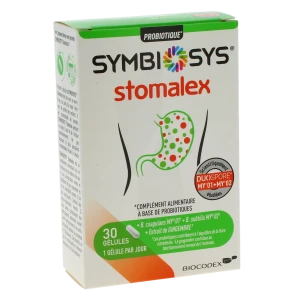 Stomalex Symbiosys Gélules Boîte De 30