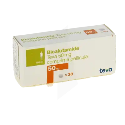 Bicalutamide Teva 50 Mg, Comprimé Pelliculé à Eysines
