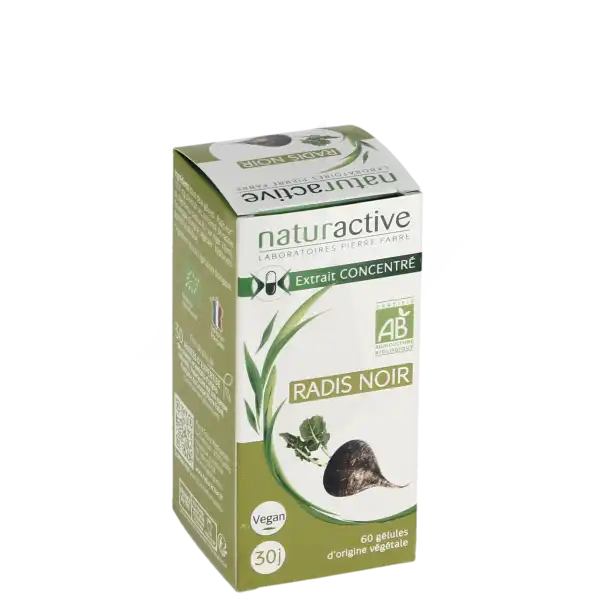 Naturactive Phytotherapie Radis Noir Bio Gél Pilulier/60