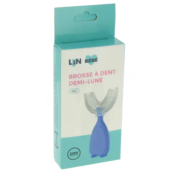 L2n Brosse Dents Demi-lune Bébé