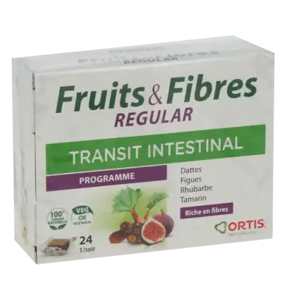 Ortis Fruits & Fibres Regular Cube à Mâcher B/24 à BRIÉ-ET-ANGONNES