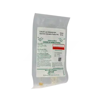 Chlorure De Sodium 0,9 % Bioluz, Solution Pour Perfusion En Poche à Paris