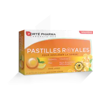 Forte Pharma Pastille à Sucer Royale Citron B/24 à Paris