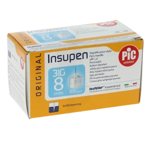Insupen Original Aiguille Stylo Insuline 31gx8mm B/100