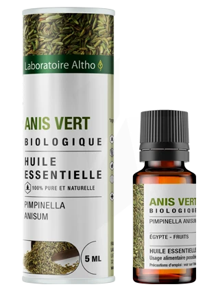 Anis vert (Pimpinella anisum) huile essentielle