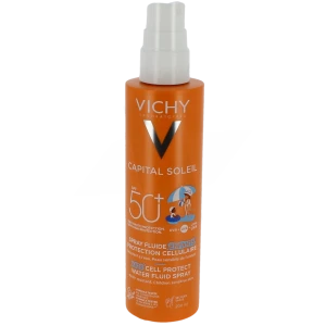 Vichy Capital Soleil Spray Fluide Enfants Spf50+ Spray/200ml