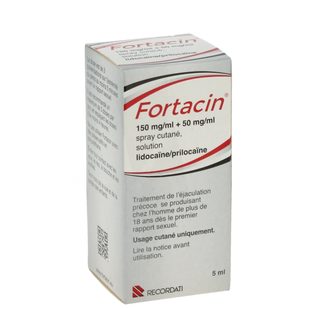 Fortacin 150 Mg/ml / 50 Mg/ml, Spray Cutané,solution