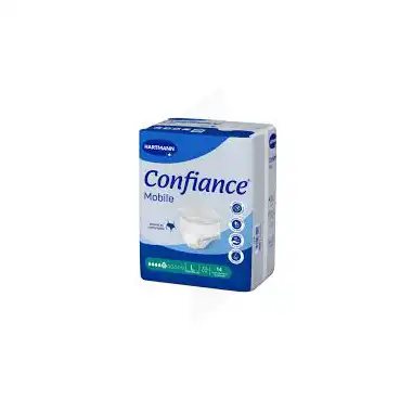 Confiance Mobile Slip 5g Absorbant Jetable Tl Sachet/14 à Entrelacs
