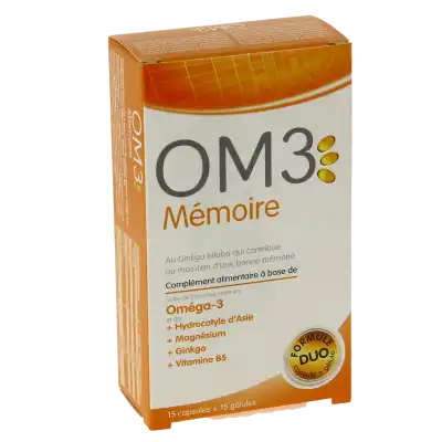 Om3 Mémoire Caps + Gélules B/30 à Ferney-Voltaire