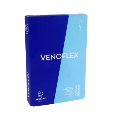 Venoflex Secret 3 Chaussette Femme Noir Taille 3l à DREMIL LAFAGE