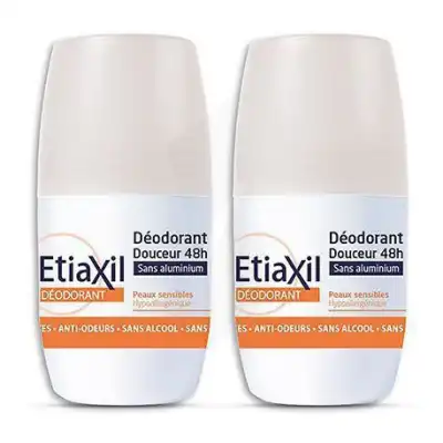 Etiaxil Déodorant Sans Aluminium 2*50ml à VANNES
