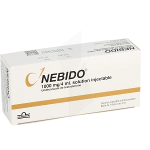 Nebido 1000 Mg/4 Ml, Solution Injectable