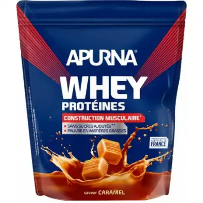 Apurna Whey Proteines Poudre Caramel 750g à Paris