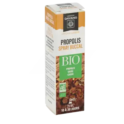 Dayang Propolis Spray Buccal Bio 20ml à VITROLLES