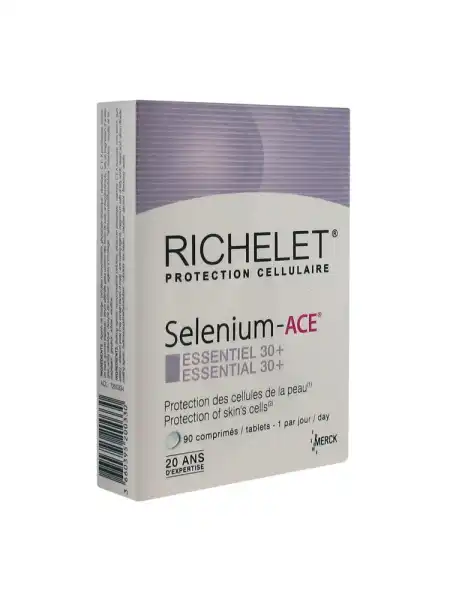 Richelet Sélénium Ace Essentiel 30+ Comprimés B/90