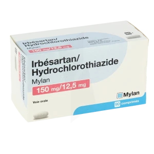 Irbesartan/hydrochlorothiazide Viatris 150 Mg/12,5 Mg, Comprimé