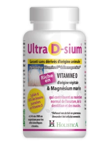 Holistica Ultra D-sium Vitamine D & Magnésium Marin Gélules B/60