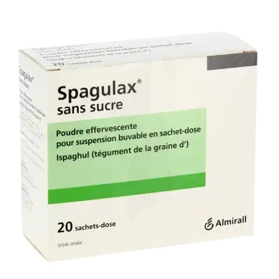 Spagulax Sans Sucre, Poudre Effervescente Pour Suspension Buvable En Sachet-dose à Saint-Médard-en-Jalles