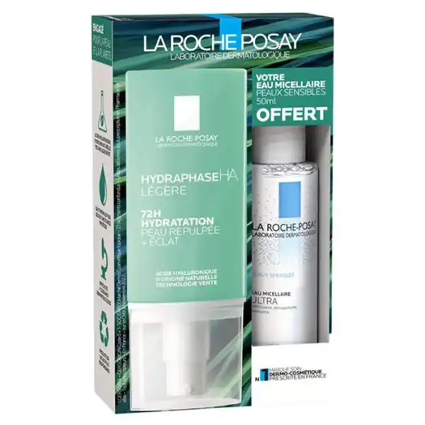 La Roche Posay Hydraphase Ha Légère Flacon Pompe/50ml+micellaire Ps