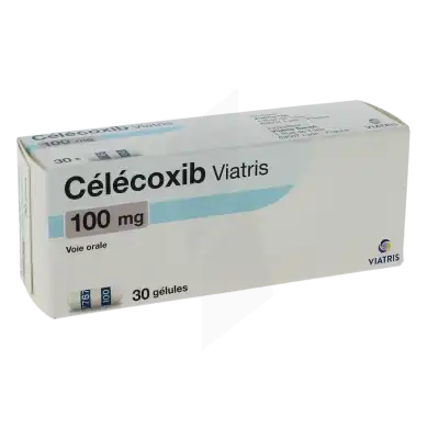 Celecoxib Viatris 100 Mg, Gélule à Paris