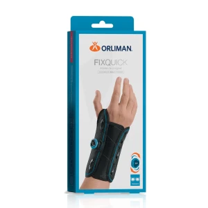 Orliman Fixquick Attelle Poignet Gauche Noir Taille 2 B/1