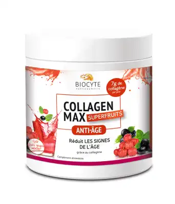 Biocyte Collagen Max Superfruits Préparation 20 Doses/13g à Andernos
