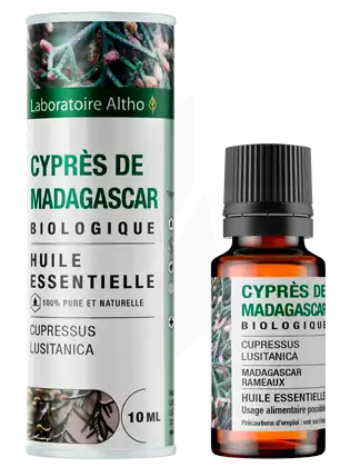 Laboratoire Altho Huile Essentielle Cyprès Bio 10ml