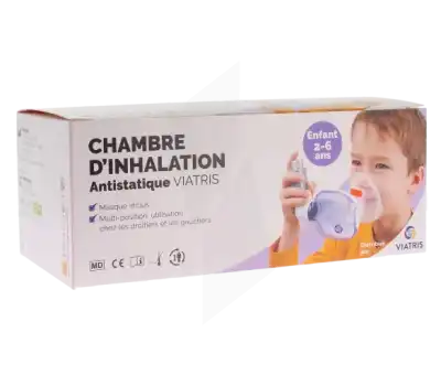 Viatris Chambre Inhalation Avec Masque 2-6ans à Le Teich